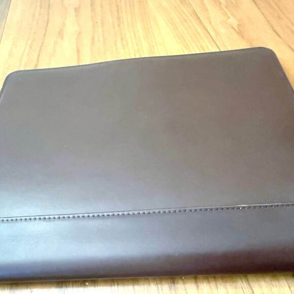 Franklin Covey Italian Leather Padfolio Brown Planner 12.75” x 9.5” - Picture 9 of 16